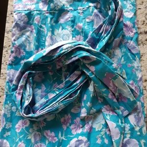 Laura Ashley floral wrap skirt